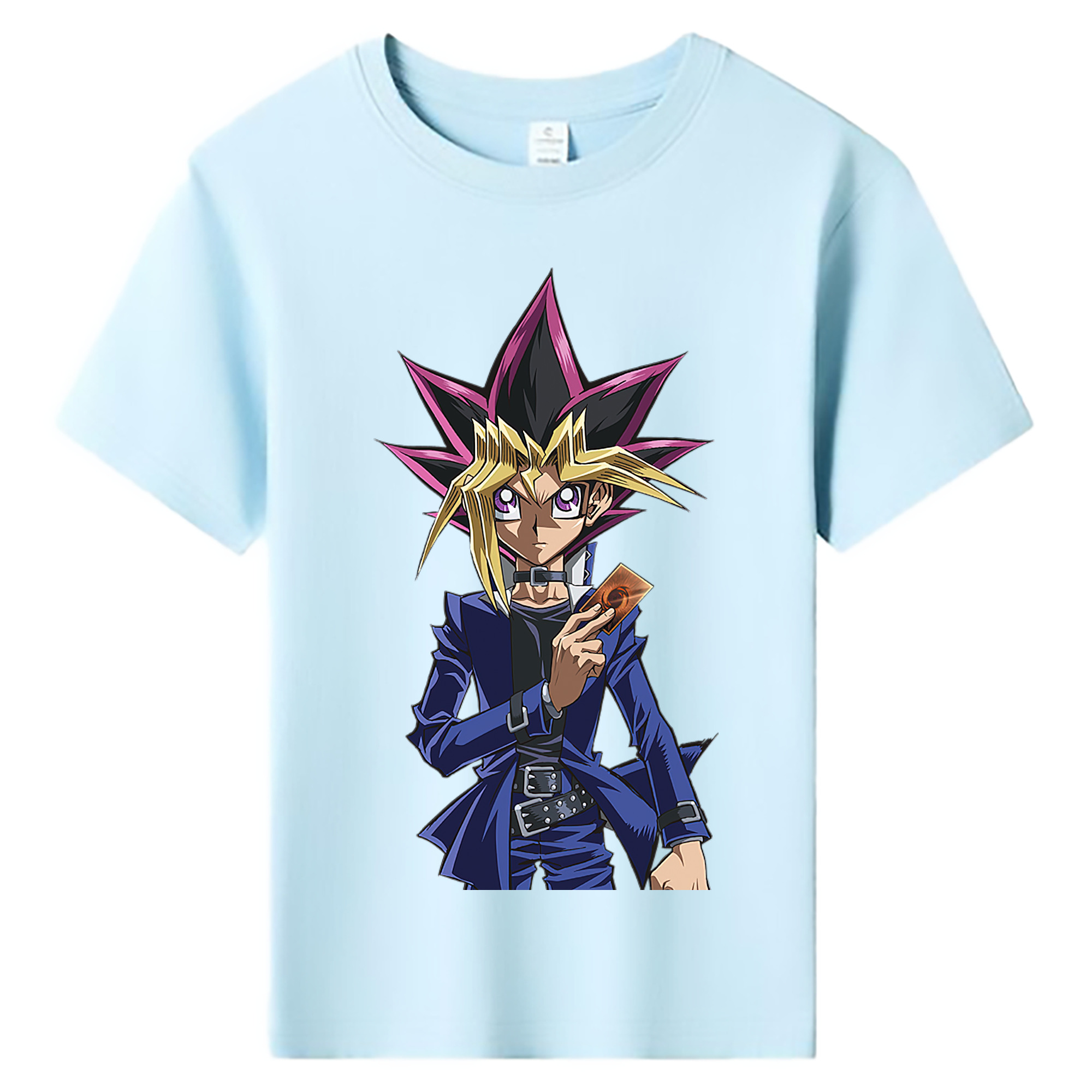 （画像用） 遊☆戯☆王 Yu-Gi-Oh! 綿100％キッズTシャツ（フロントプリント）